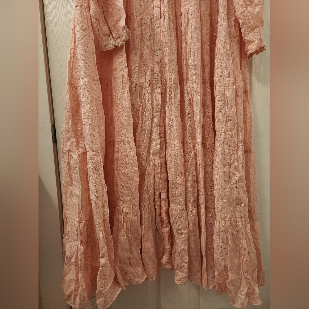 Women's dress Las Noches Ibiza by Erick and Jack, size small, pink. - Picture 7 of 12